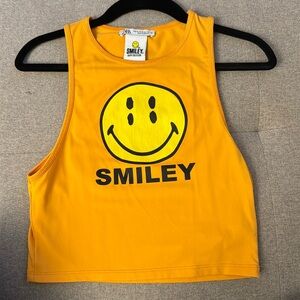 Cropped Smiley Tank!